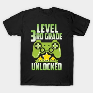 Level 3rd Grade Unlocked T-Shirt